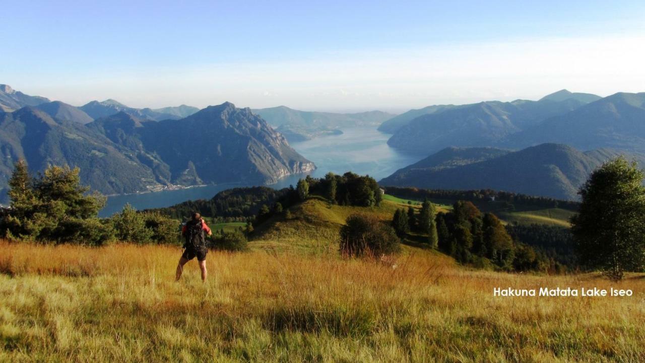 La Casa Sull' Altopiano Mountain Lake Iseo Hospitality Bossico Exteriér fotografie